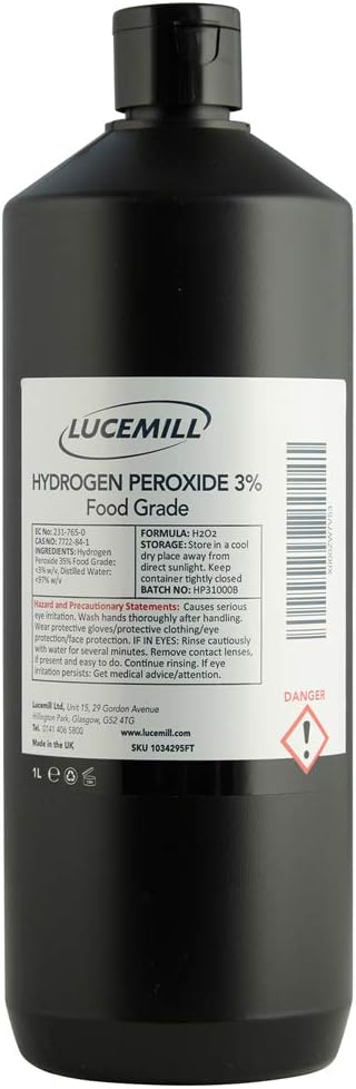 Hydrogen Peroxide 3% Food Grade